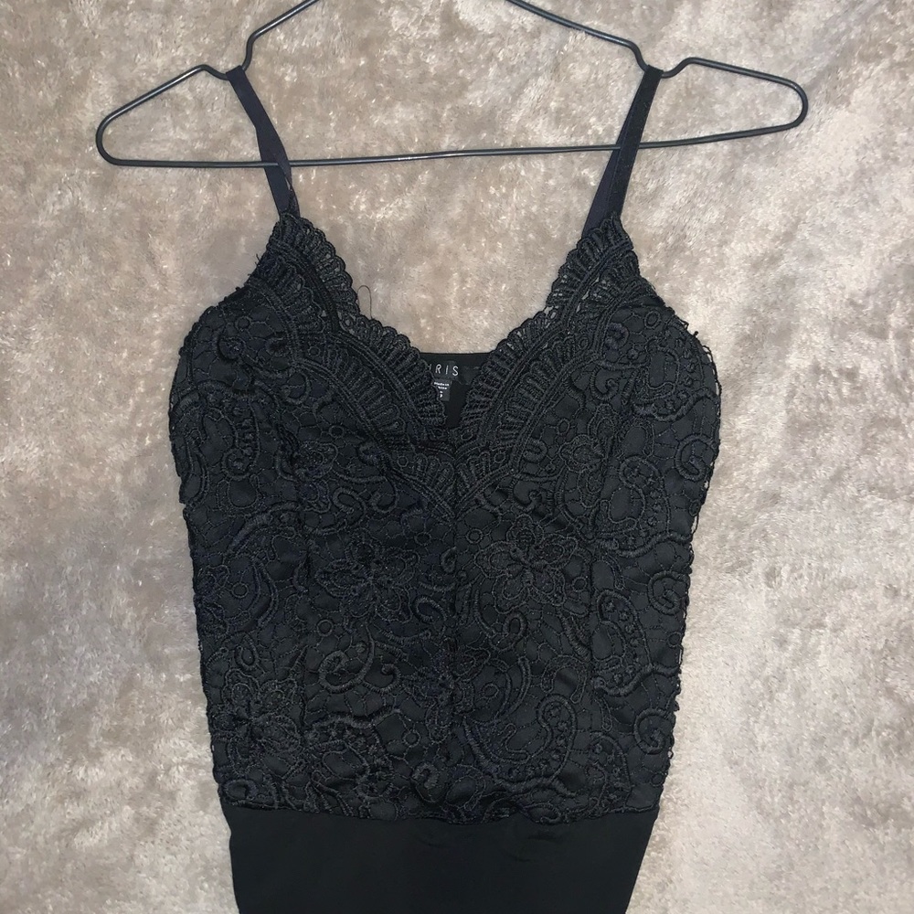 Lace Iris Bodysuit (Thong)